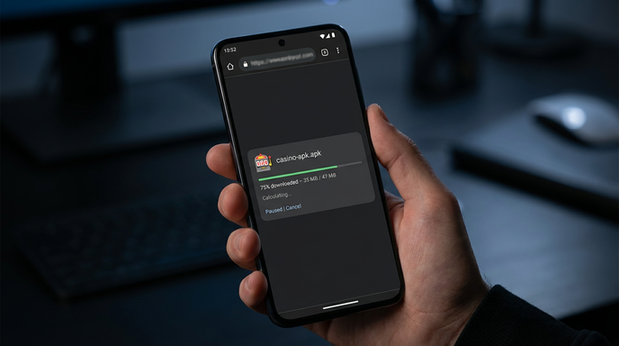 Main screen of 777cx apk page for PK players